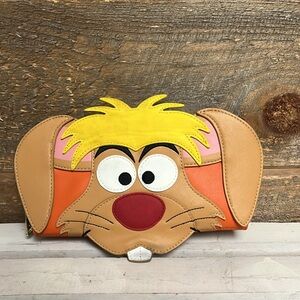Loungefly Disney Alice in Wonderland March Hare Zip-Around Wallet Continental